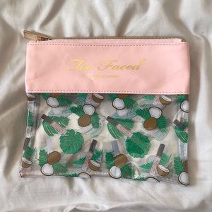 Clear makeup bag Too faced